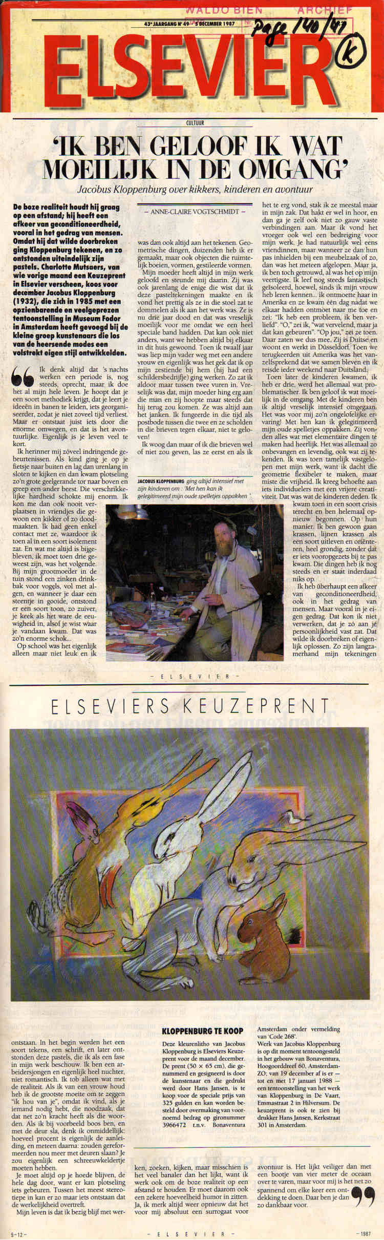 1987 - 5 December - Elsevier