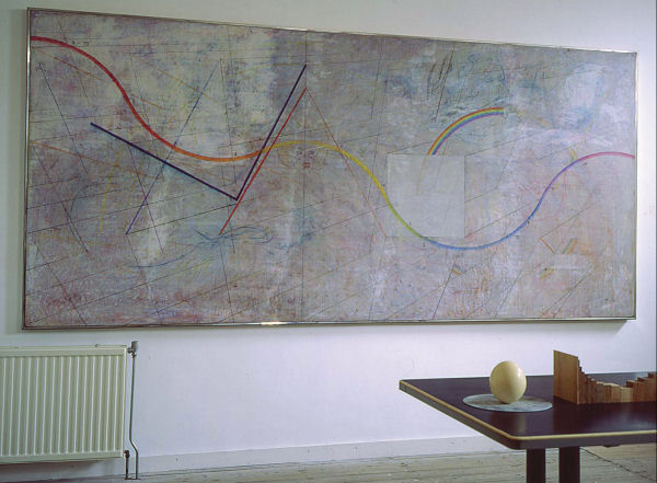 K, Mixed media on wood, 175 x 375 cm, 1972.02 K, Mixed media on wood, 175 x 375 cm, 1972.02